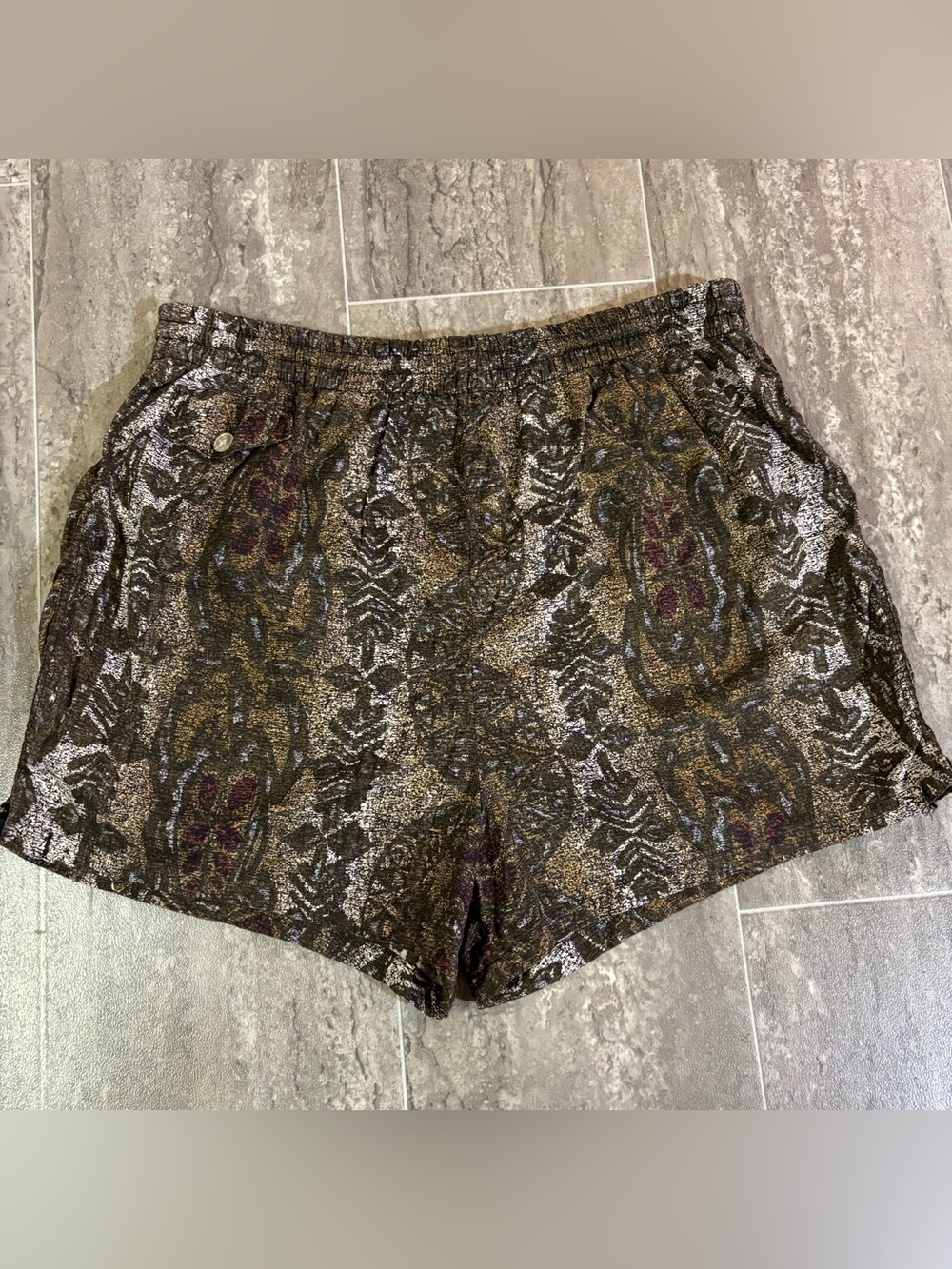 VTG 50s 60s McGregor Swim N Play Swim Trunks Mens 36 Drawstring Beach Shorts